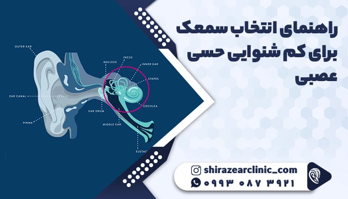 سمعک برای کم شنوایی حسی عصبی